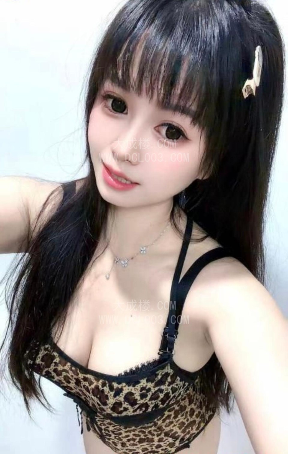 罗湖豹纹大胸甜甜