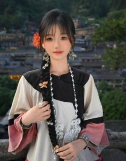 福田清纯甜美颜值女友妹子